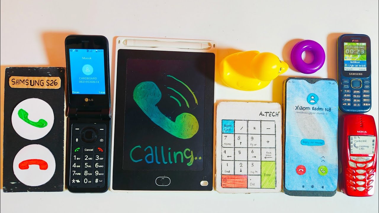 Drawing Pad + Number keys Calling On Samsung S26ultra, LG folder,Redmi 14c, Nokia,Samsung B310e,Duck