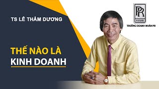 THẾ NÀO LÀ KINH DOANH | TS LÊ THẨM DƯƠNG MỚI NHẤT NĂM 2020