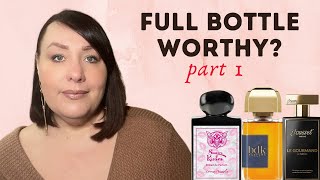 TESTING NEW &amp; HYPED FRAGRANCES - Part 1 | FULL BOTTLE WORTHY? | PERFUME COLLECTION 2024