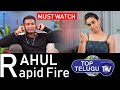 Singer Rahul Sipligunj Rapid Fire With Pramukha | One Word About | Bigg Boss | Top Telugu TV