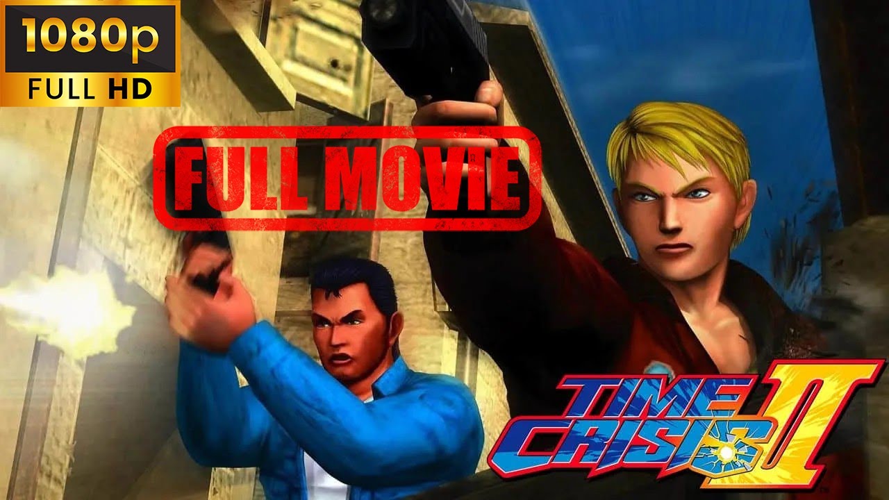 Time Crisis 2  - All Cutscenes (Full Movie)