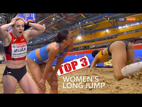 Top 3 Women S Long Jump Event Apeldoorn 2025
