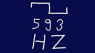 593 hz square