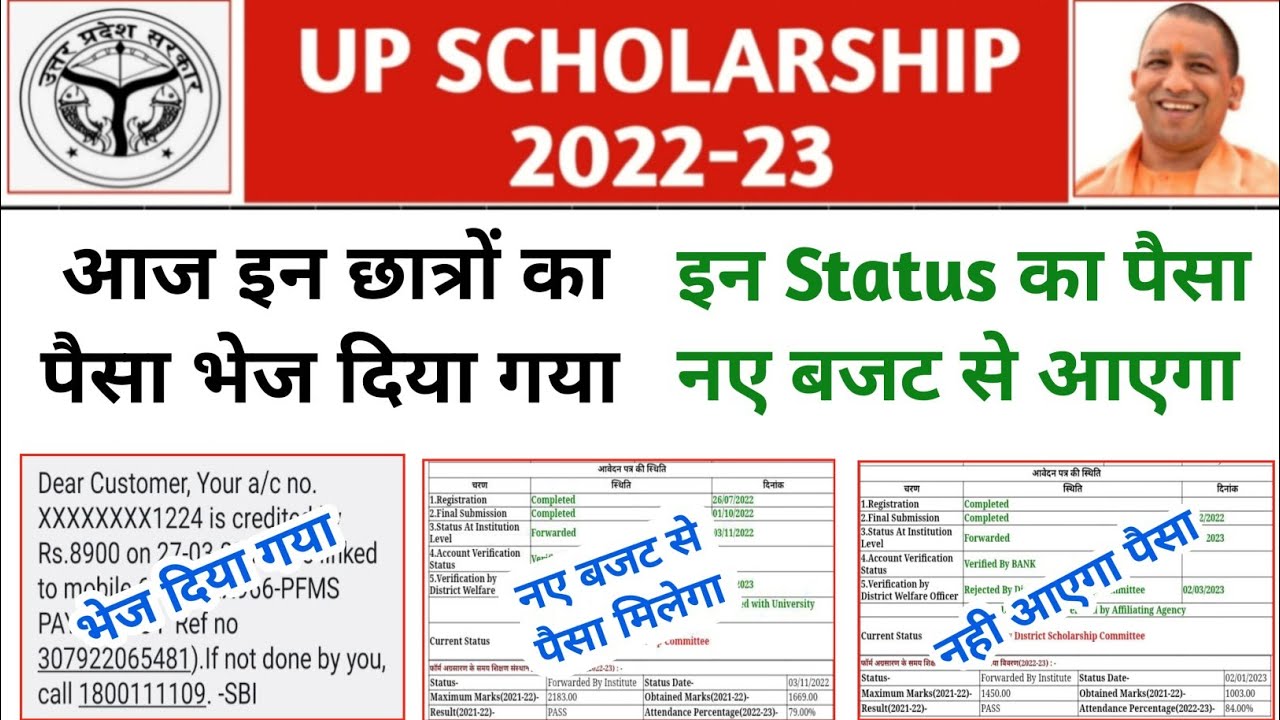 up scholarship kab tak aayega 2022-23/up scholarship latest news today ...