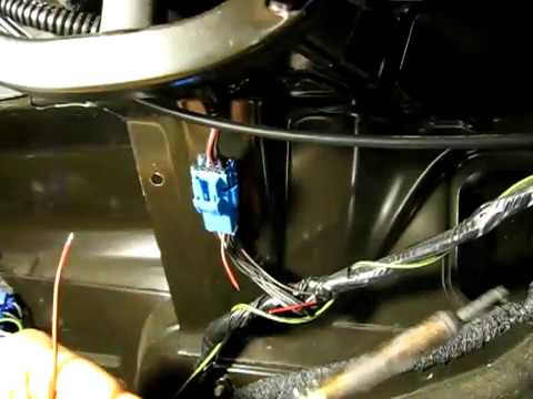 Trunk Overide Light Switch Install - YouTube wiring diagram for power window 