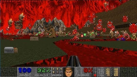 Doom II Doomworld Mega Project 2017 - Map 22 UV-MAX [TAS] in 26:44