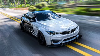 BMW M4 2014 Drift - Forza Horizon 5 Realistic Driving | Logitech G29 Gameplay screenshot 5
