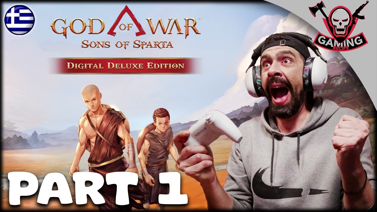 ΤΟ ΝΕΟ GOD OF WAR ΠΑΙΧΝΙΔΙ! | GOW SONS OF SPARTA GREEK WALKTHROUGH GAMEPLAY PART 1 #gowsonsofsparta