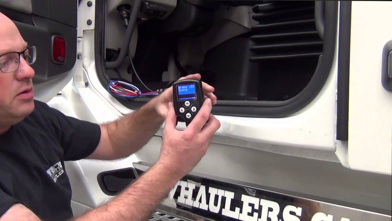 Kenworth electric brake controller Clearance