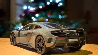 Hello everyone and welcome to a new video on my channel, this time the
1:18 mclaren 675lt made by topspeed-models. limited 999 items, i've
got example ...