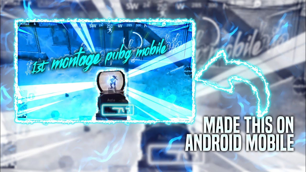 How to make cool montage thumbnail |fully made on Android