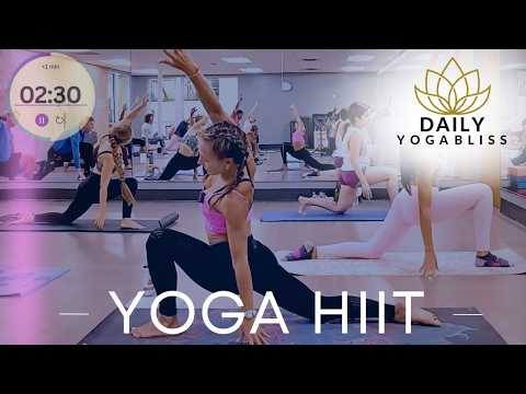 60-MIN KILLER BODYWEIGHT HIIT WORKOUT (full body weight loss, belly fat burn, abs) Yoga HIIT Workout