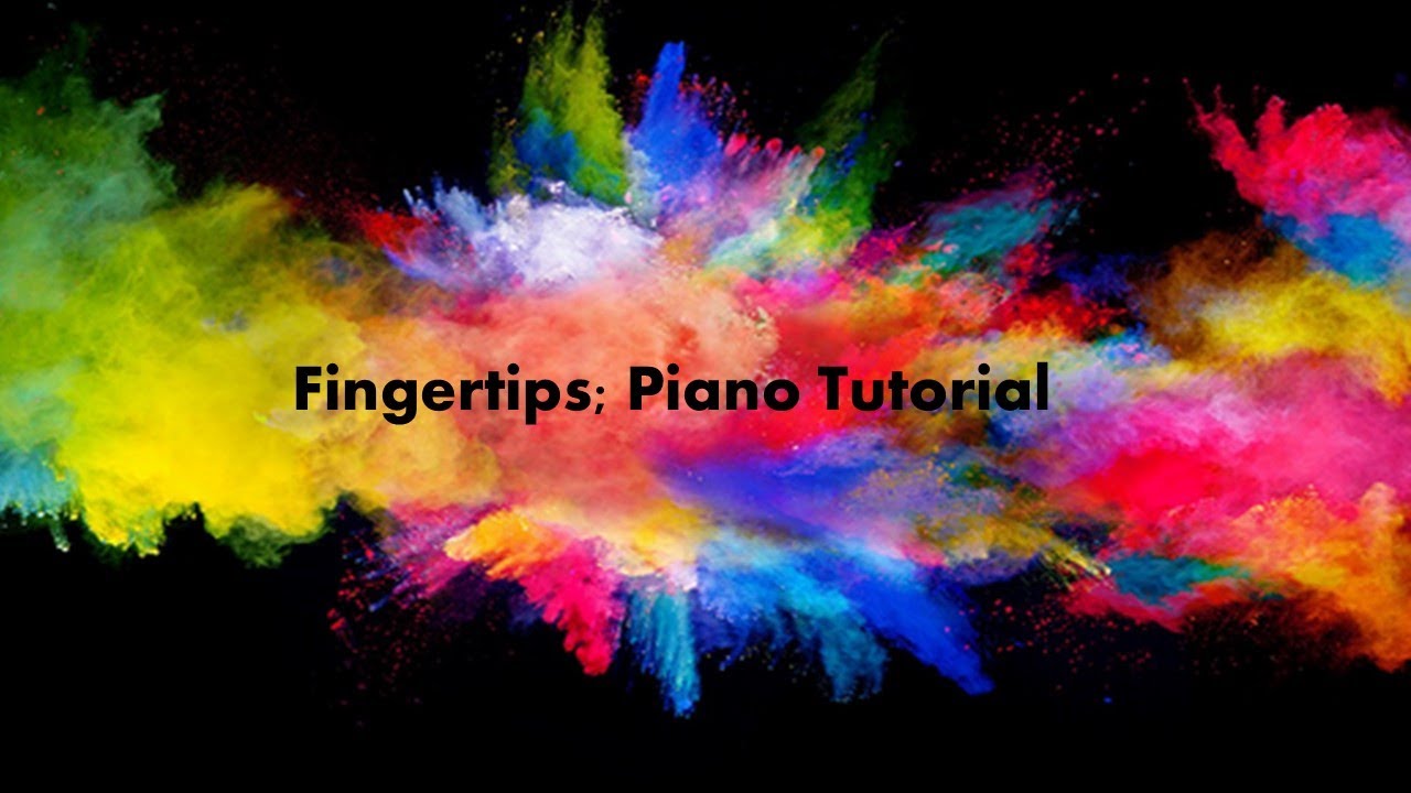 Fingertips; Tom Gregory Piano Tutorial YouTube