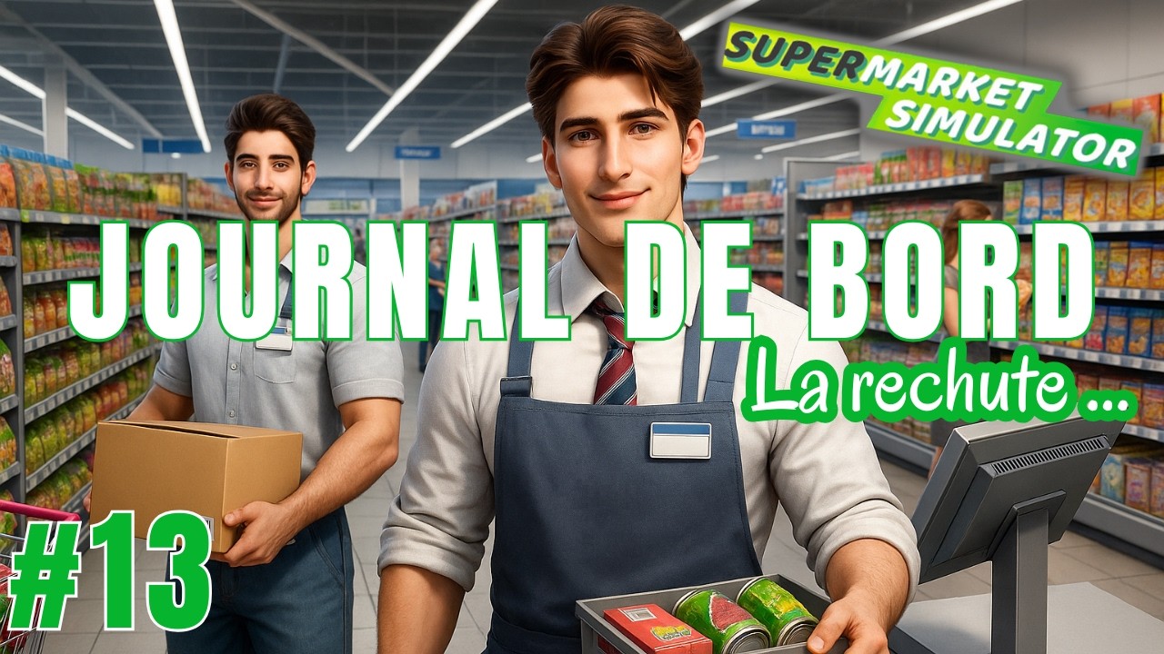 Je fais n'importe quoi ! #13 || SUPERMARKET SIMULATOR [Let's play FR]