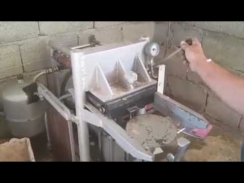 აგურის პრესი თიხის პლასტიური ფორმირებისთვის