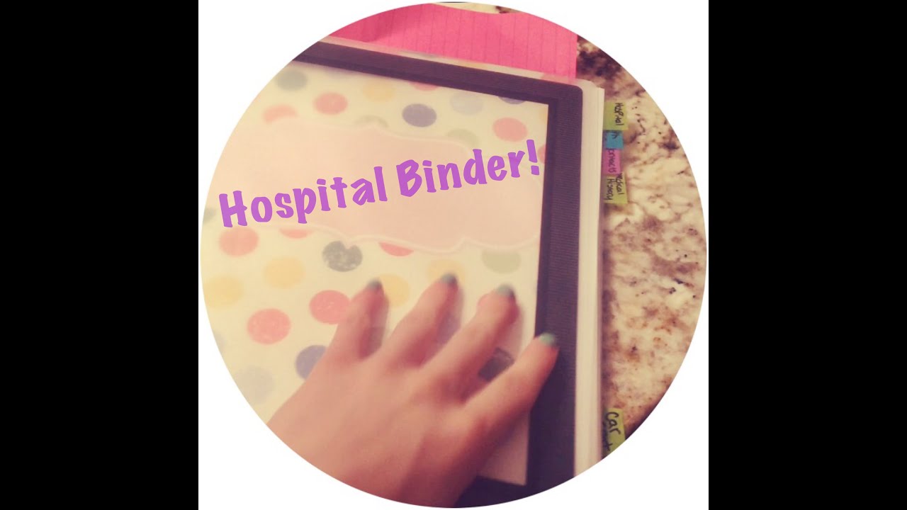 * My Hospital Binder/ Birth plan! * YouTube