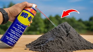 Misture Wd40 no cimento Um método de impermeabilização eficaz que nem todos conhecem