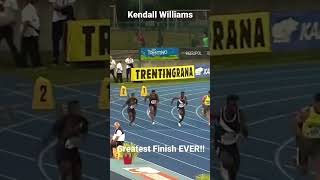 Kendall Williams greatest 100meter comeback you will ever see. WOW! #shorts #track #comeback