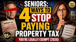 Seniors: 4 Ways to STOP Paying Property Tax — You're Legally Exempt (2026)