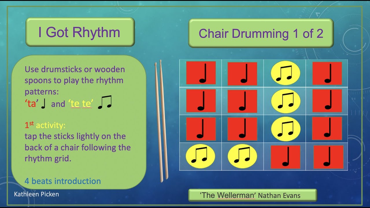 Chair Drumming ('The Wellerman') Sea Shanty ( 1st of 2) YouTube