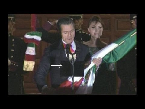 Peña Nieto lee mal el Grito de Independencia de México 2013