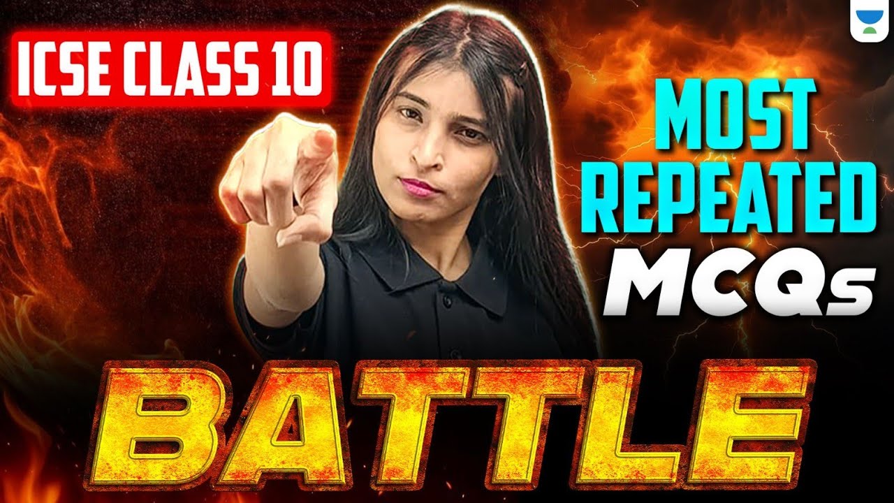 ICSE 2026 Maths MCQ Marathon | Class 10 Most Expected Questions 🔥Shikha Ma'am
