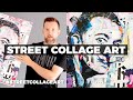 Making a street pop art collage