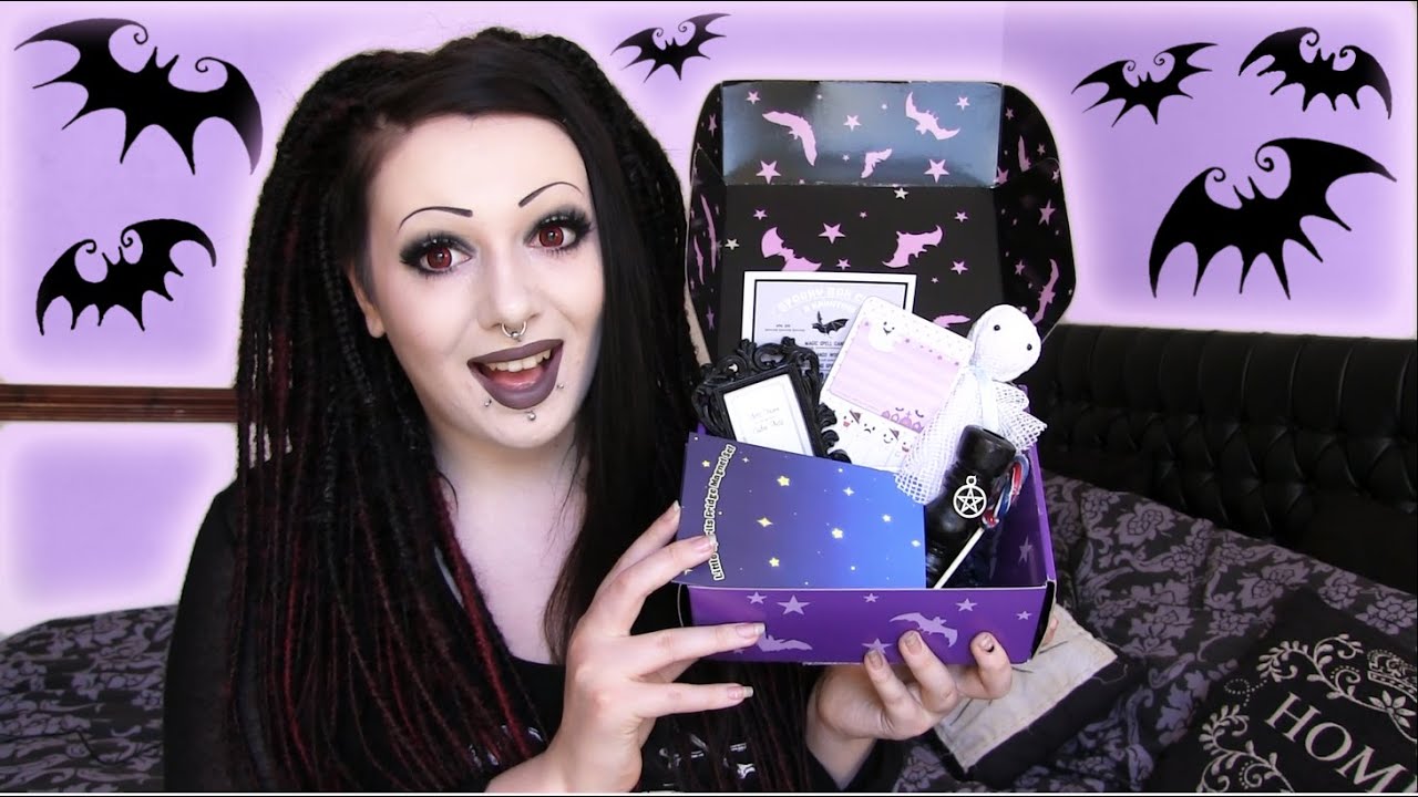 Spooky Box Club April Unboxing - A Haunting! | Toxic Tears - YouTube
