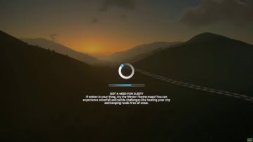 City Skyline Loading Screen