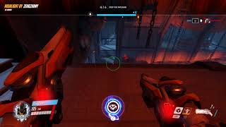 Overwatch - Broken Junkrat Grenade Hitbox (Highlight)