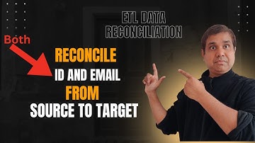 Data Reconciliation Made Easy | Match Source & Target IDs and Emails