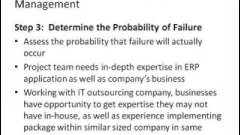 ERP Application Management: Important Steps in Mitigating Risk