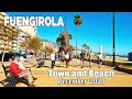 Fuengirola Town and Beach - Walking Tour in December 2020, Malaga, Costa del Sol, Spain [4K]