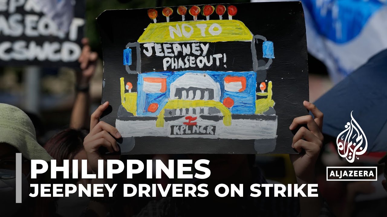 Iconic Philippine jeepney under threat amid modernisation project - YouTube