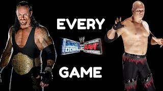 Undertaker vs Kane on EVERY WWE Smackdown vs Raw Game!