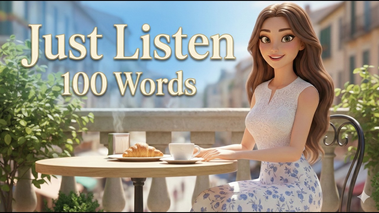 [Oxford 5000] Beginner Review #24-25 | 100 Words Listening