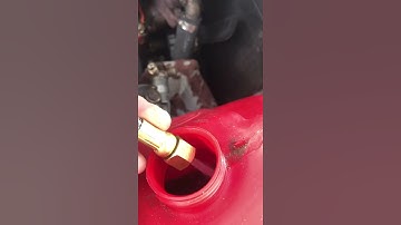 MG TD hot fuel pump test