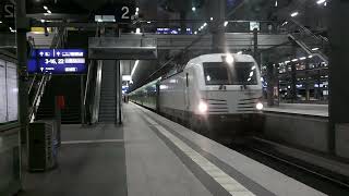 ELL / FLIX 6193 425 mit FLX 1325 in Berlin Hauptbahnof Tief