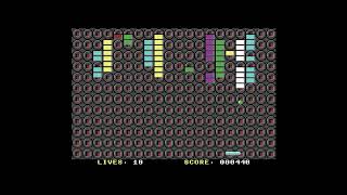 Breakout - Commodore 64 - preview gameplay