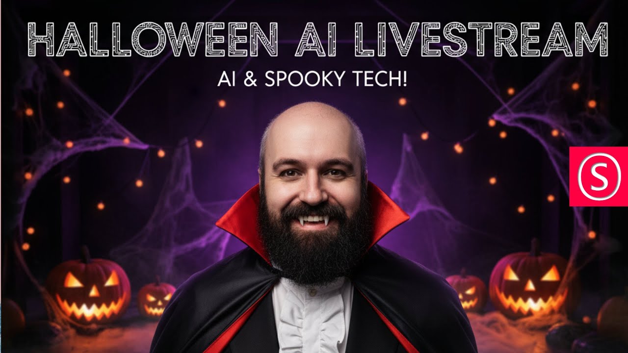 Halloween AI Stream 👻👻👻  – Join me & Have Fun