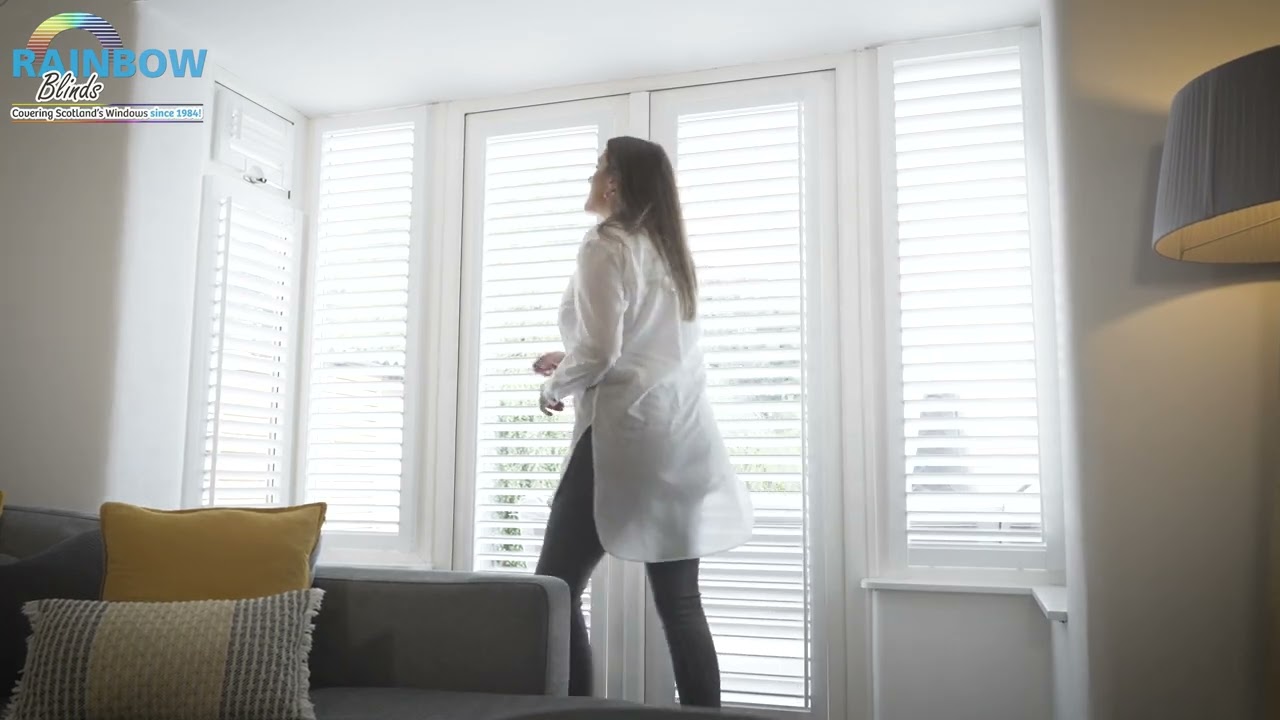 Perfect Fit Shutter Lite Advert 4K @ Rainbow Blinds Glasgow