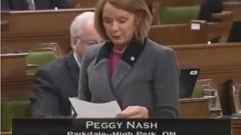Peggy's Statement in the House for TDSB Trustee Ir...