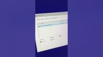 install ulang pc windows 10 tahap membuat partisi baru #teknisidigital #windows10 #pc