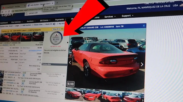 WINNING BID ON A CAMARO Z28 FOR $2650 but then this happened..