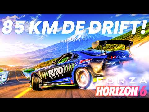 🔥 I DRIFTED AROUND THE ENTIRE MAP IN FORZA HORIZON 6