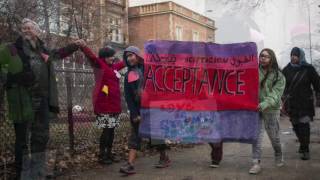 Teachers and Staff Protest School Layoffs