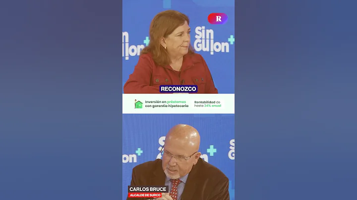 CARLOS BRUCE ANUNCIA SU PRECANDIDATURA A LA ALCALDÍA DE LIMA #SinGuion #shorts