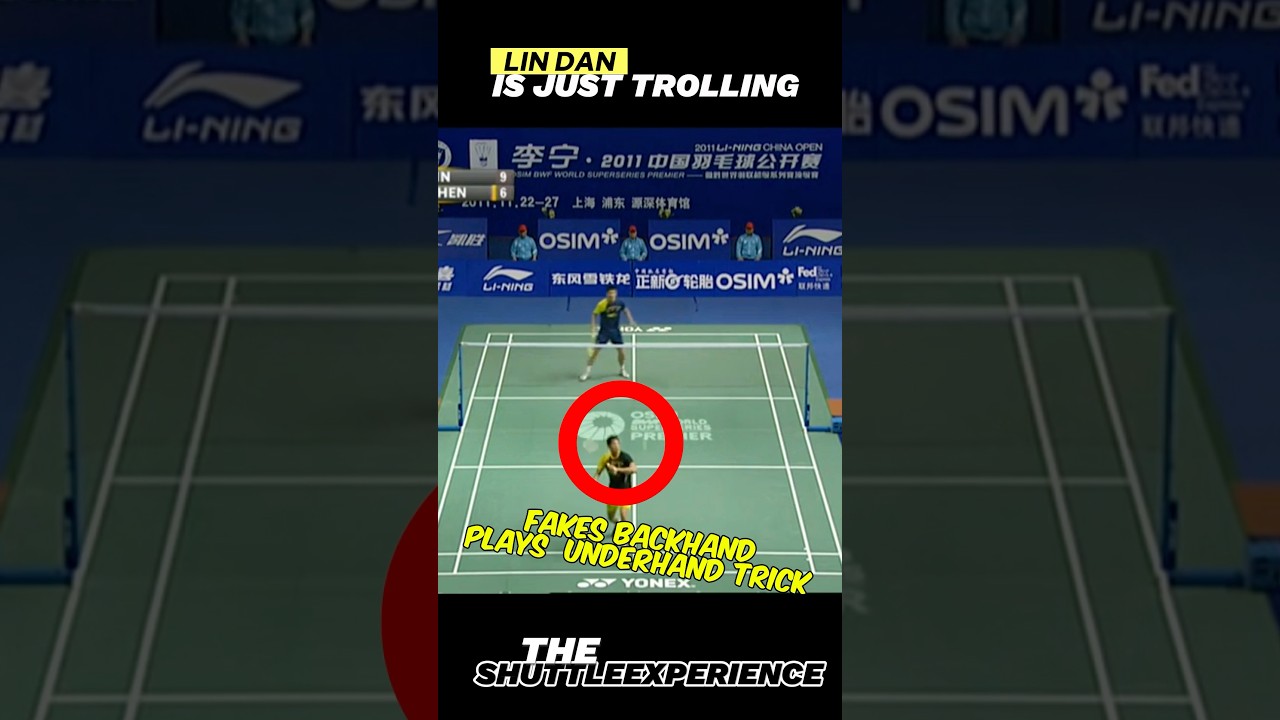 Lin Dan is just the Master of Trolling