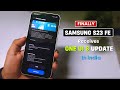 Samsung S23 Fe Receives One Ui 8 Update in India 