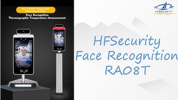 RA08T Temperature Measurement Facial Recognition Machine